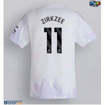 Moški Nogometni dresi Manchester United Joshua Zirkzee #11 Gostujoči 2025-26 Kratek Rokav